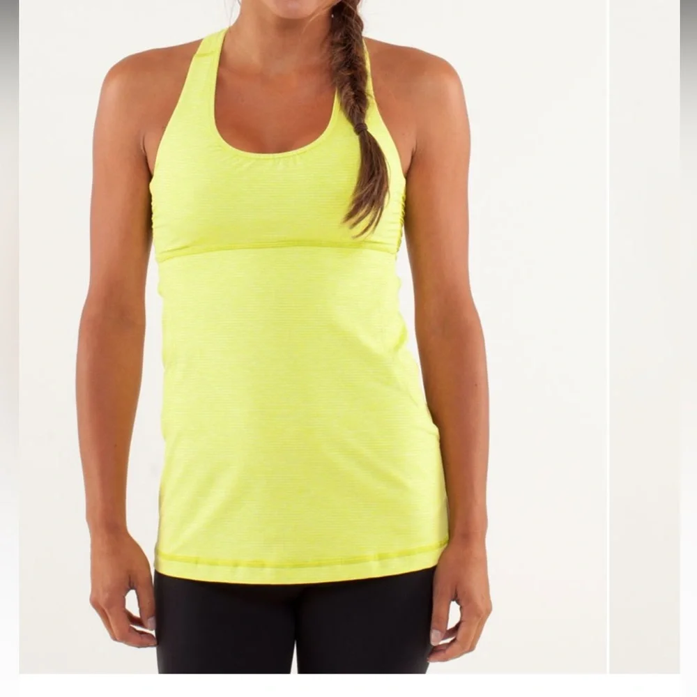 Lululemon Turbo Racerback Tank top, size 6 - Picture 7 of 8